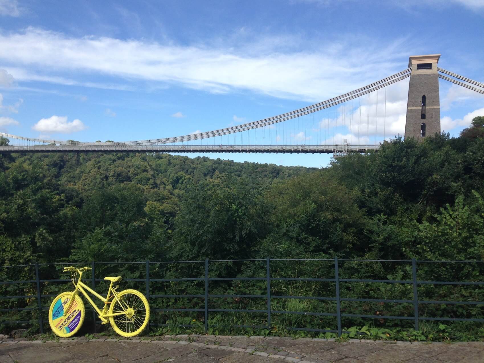 Matt Moore Freelance Web Developer at the Tour of Britain in Bristol